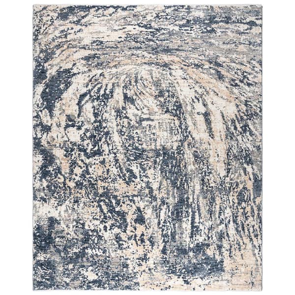 Gertmenian Damita Exton Blue 8 ft. x 10 ft. Abstract Indoor Area Rug