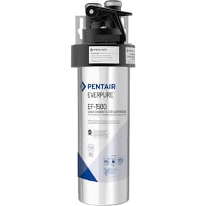 Everpure EF-1500 Under Sink Drinking Water Filtration System in Silver