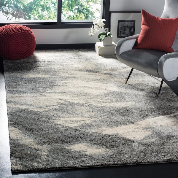 Safavieh Retro RET2891-8012-9 8'9 x 12' Grey/Ivory Area Rug