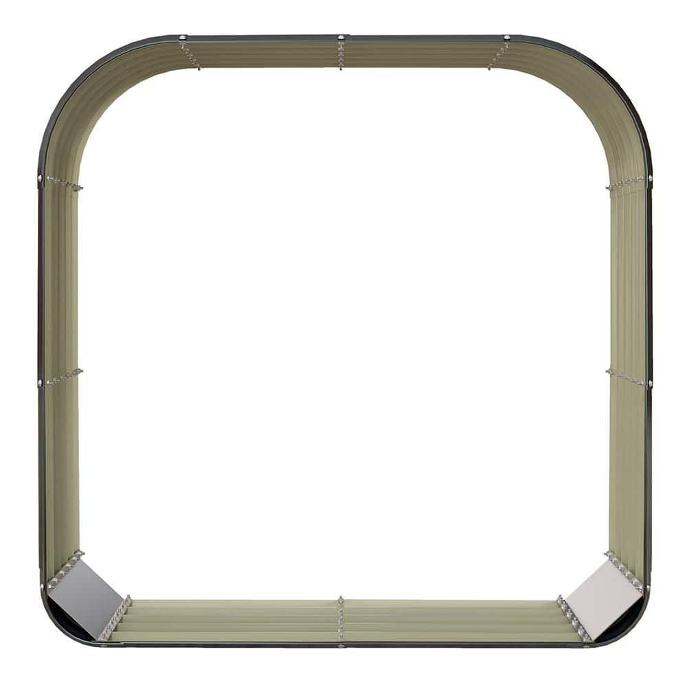 5 ft. W x 2 ft. D Metal Shed without Door (10 sq. ft. ) price history on PriceWatchPro