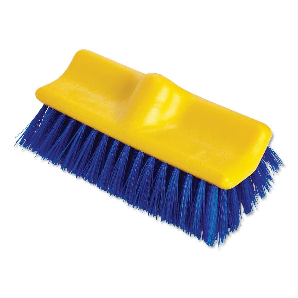 Edge Brush, 2in Long, and Mini Original Brush all in Stiff Red - Outdoor  Power Scrubber | R-EMS-2L-QC-DB
