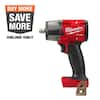 M18 FUEL GEN-2 Brushless Cordless Mid Torque 1/2 in. Impact Wrench with Pin Detent (Tool-Only)