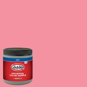 8 oz. PPG1184-4 Pink Punch Satin Interior Paint Sample