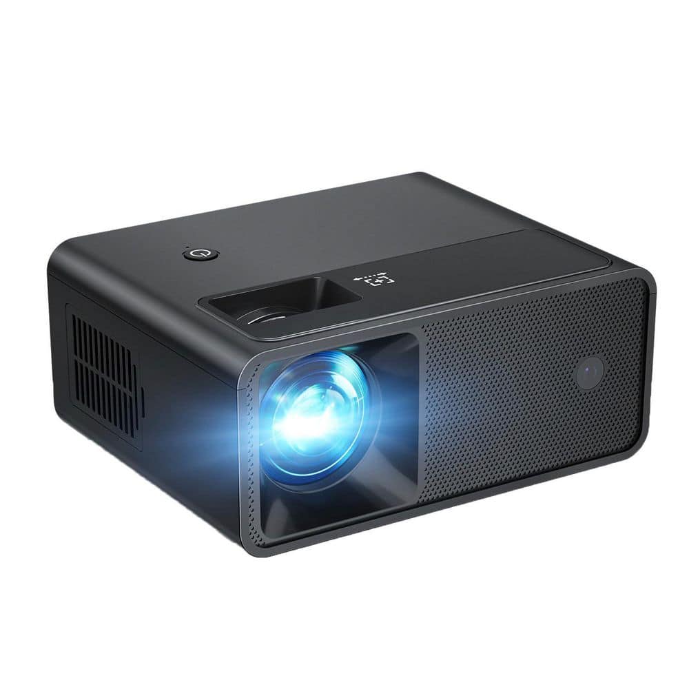 Vrbgify 1024 x 768 Full HD 1080P Portable Projector with 200