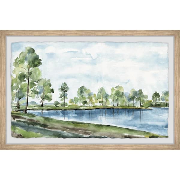 Unbranded "Live an Adventure" by Marmont Hill Framed Nature Art Print 12 in. x 18 in. .