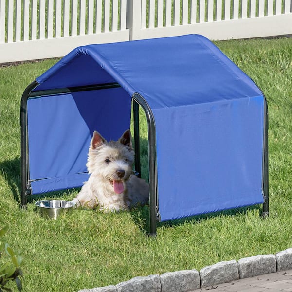 ShelterLogic Pet Shelter 2.5 x 2 x 2.5 Blue 60024 - The Home Depot