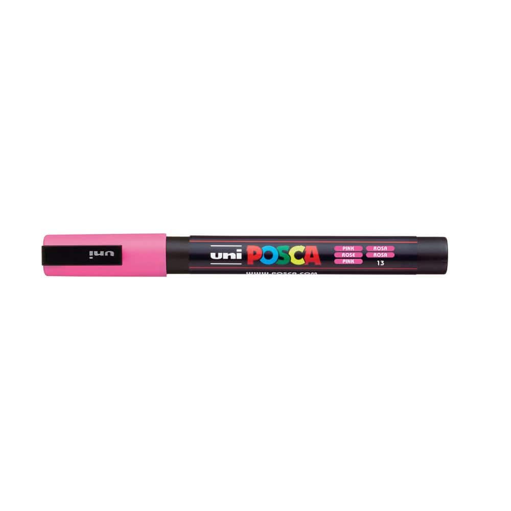 POSCA Marker PC-3M Glitter Pink – MarkerPOP