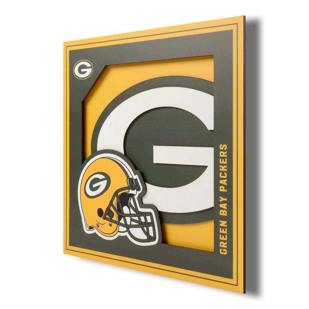 DECAL FOR GREEN BAY PACKERS WISCONSIN STATE MAP WINDOW WALL NFL FOOTBALL