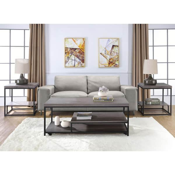 Picket house furnishings coffee outlet table