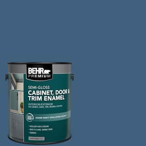 1 gal. #M510-6 Tidal Semi-Gloss Enamel Interior/Exterior Cabinet, Door & Trim Paint