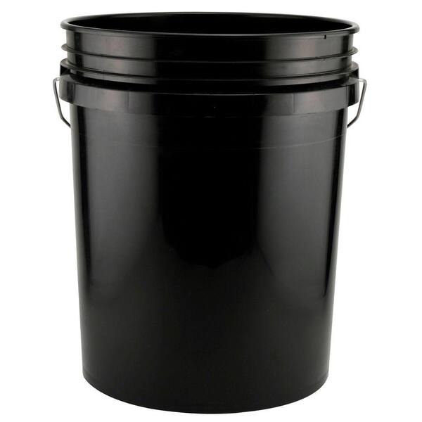 Leaktite 5Gal. Black Bucket (Pack of 3)209332 The Home Depot