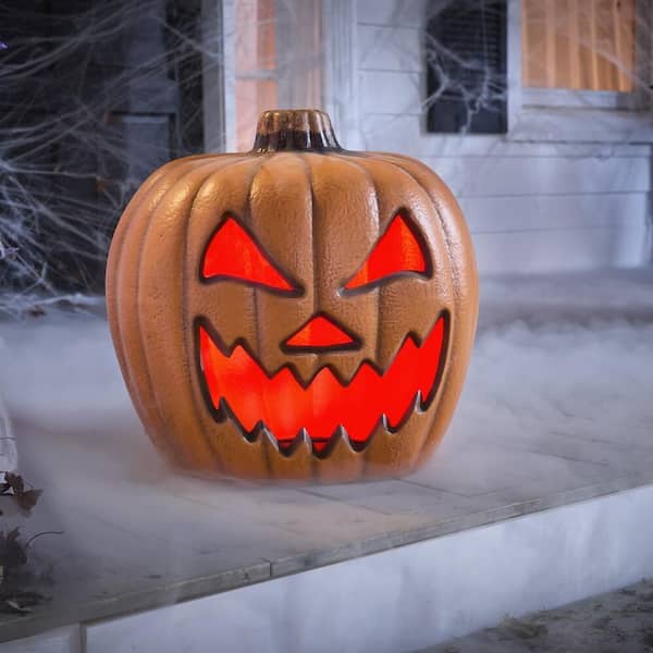 20 in. Halloween Classics  Plug-in LED Spooky Jack-O-Lantern