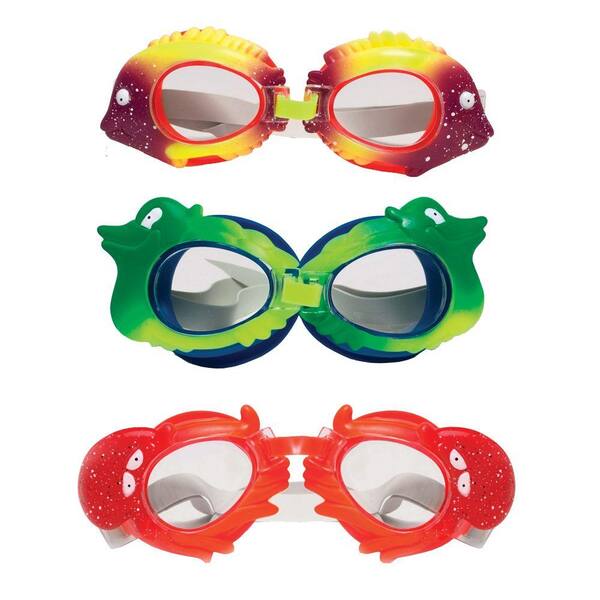 Poolmaster Children's Animal Frame Goggles (3-Pack)