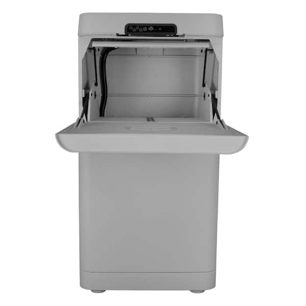 Gray Floor Mount Parcel Security Mailbox Gray Floor Mount Parcel Security Mailbox