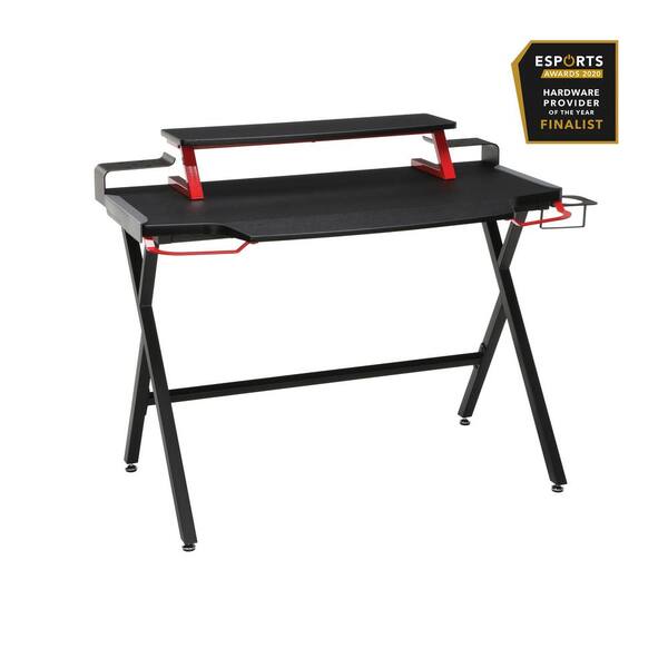 RESPAWN 1000 Gaming Computer Desk, 42", in Red (RSP-1000-RED)