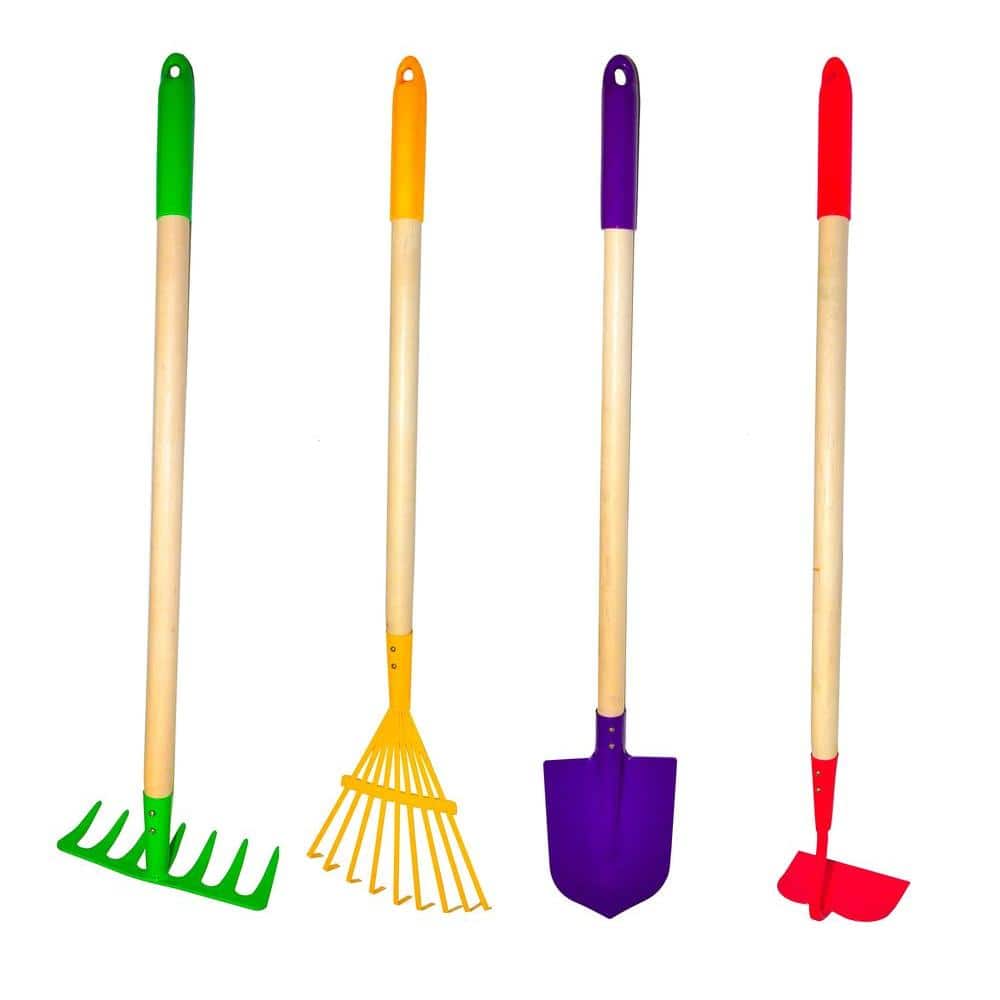 G & F Products Big Kids Garden Tool Set (4-Piece) 10018 - The Home