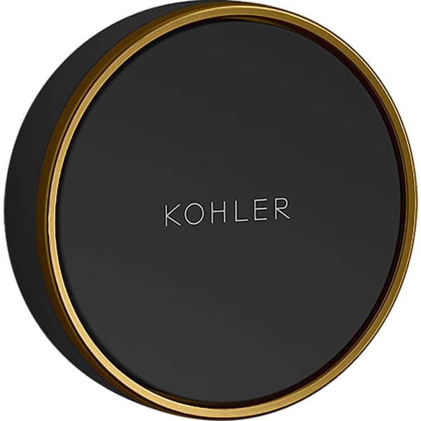 KOHLER Anthem Remote On/Off Button for Digital Thermostatic Valve in Vibrant Brushed Moderne Brass