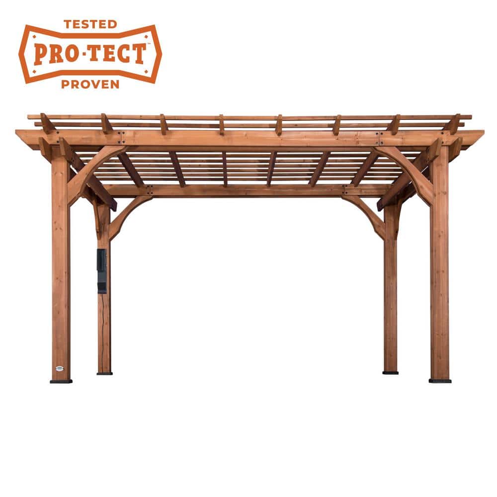 Backyard Discovery 10 x 14 Cedar Wood Pergola