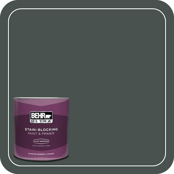 BEHR ULTRA 1 qt. #QE-48 New Forest Extra Durable Eggshell Enamel Interior Paint & Primer