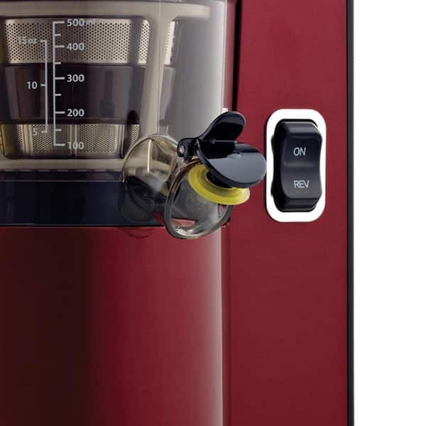 Omega Vertical Slow Speed Masticating Red Juicer VSJ843QR The