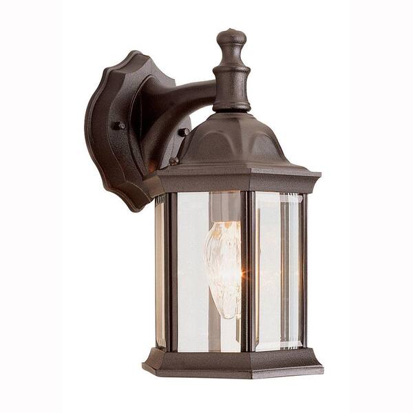 Bel Air Lighting Cumberland 1Light Rust Outdoor Wall Light Fixture