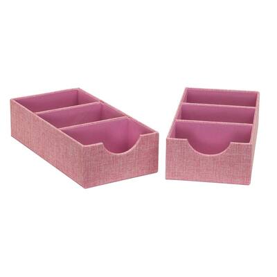 pink tote box