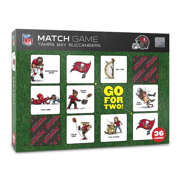 YouTheFan NFL Tampa Bay Buccaneers Licensed Memory Match Game 2501710 - The  Home Depot
