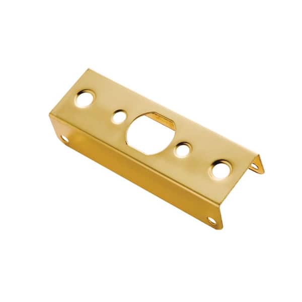 First Watch Security 1-3/8 in. Thickness Solid Brass Door Edge Guard