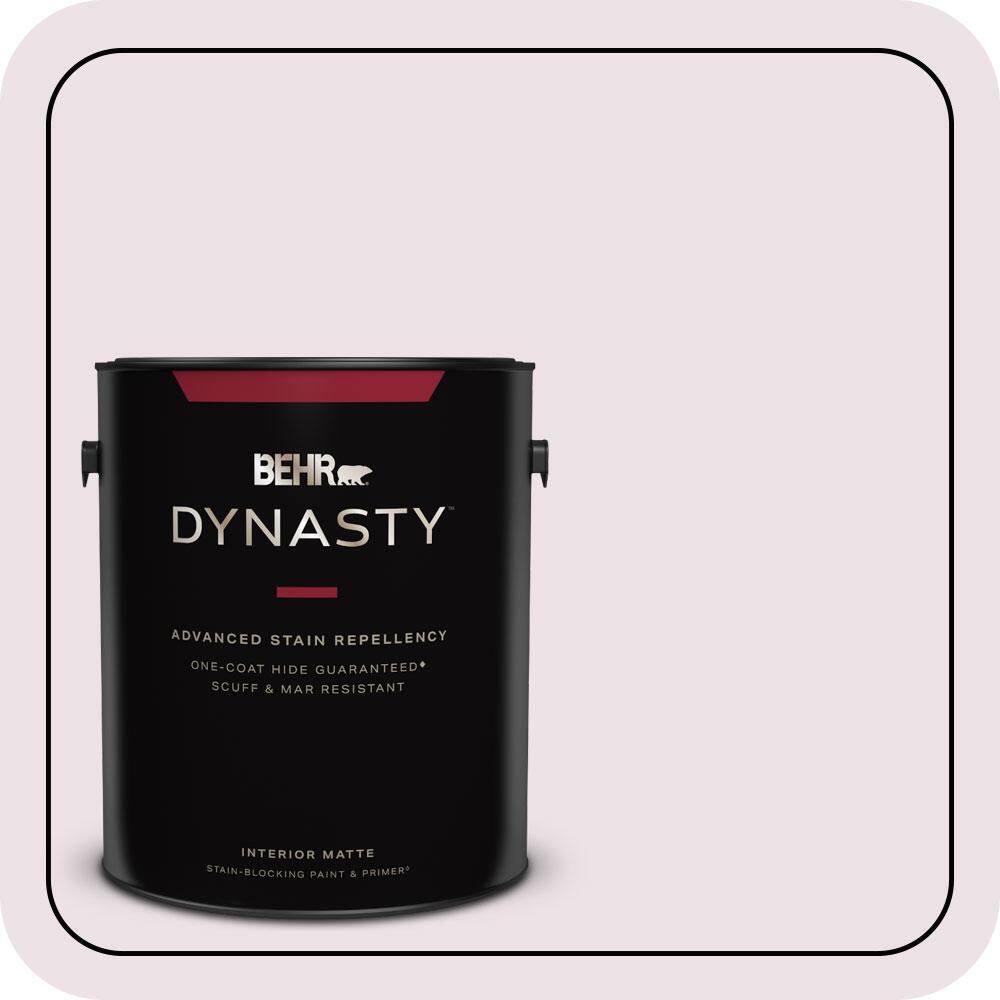 1 gal. #670C-2 Petal Dust Matte Interior Stain-Blocking Paint & Primer