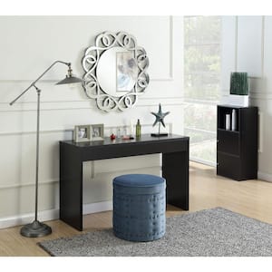 Northfield 48 in. L Black 28 in. H Rectangle Particle Board Console Table