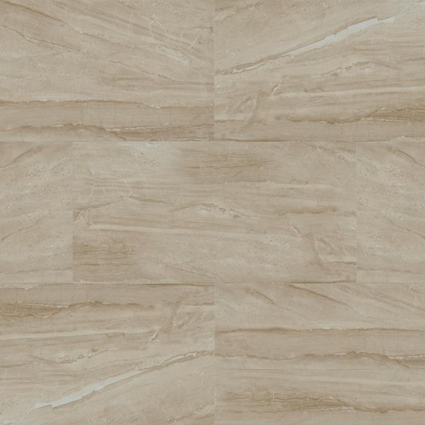 TrafficMaster Sedona 12 in. x 24 in. Matte Ceramic Stone Look Floor and Wall Tile (16 sq. ft./Case)