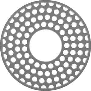3/4 in. x 24 in. x 24 in. Fink Architectural Grade PVC Pierced Ceiling Medallion