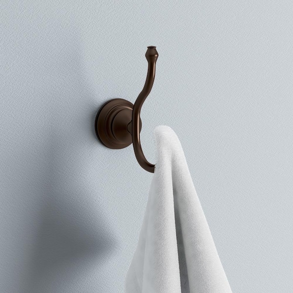 ARISTA Highlander Collection Double Robe Hook in Oil Rubbed Bronze