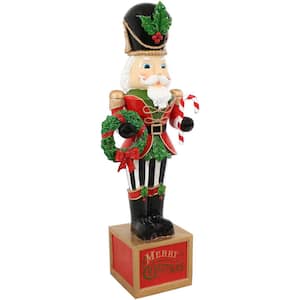 48 in. Christmas Nutcracker Indoor/Outdoor Statue