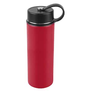 20 oz. Tomato Red Vacuum Insulated Stainless Steel Water Bottle (2-Pack)