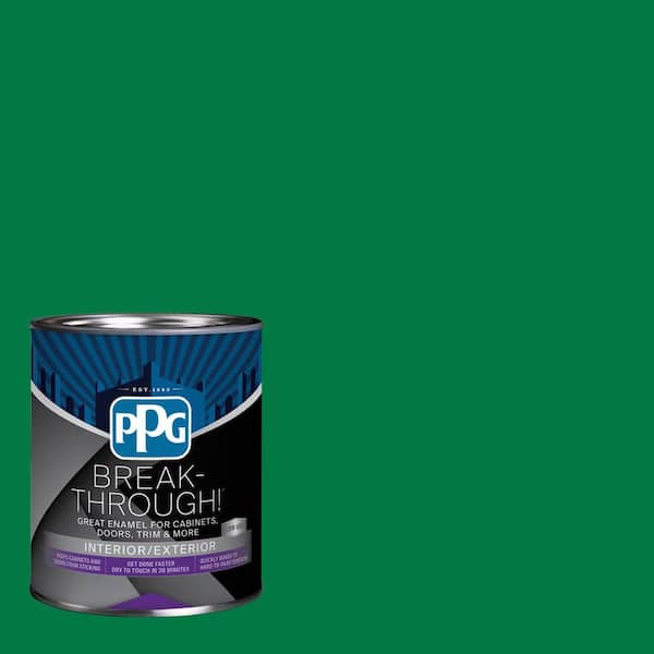 Break-Through! 1 qt. PPG1226-7 Blarney Stone Satin Door, Trim & Cabinet Paint