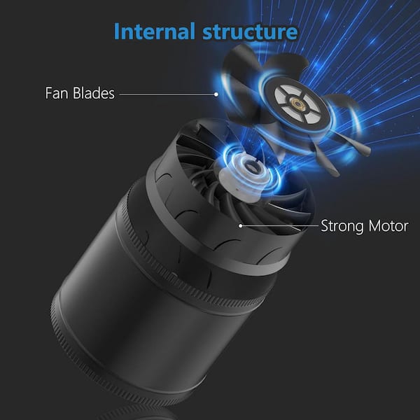8 in. Inline Booster Duct Fan with Speed Controller - 623