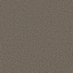 Matchless - Elk - Gray 24 oz. SD Polyester Texture Installed Carpet