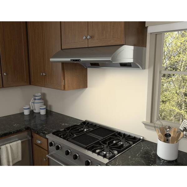 zephyr under cabinet range hood 30