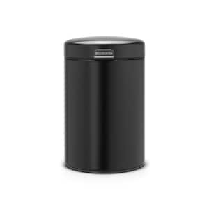 Wall Mounted Can newIcon, 0.8 Gal. (3 l), Plastic Bucket - Matte Black
