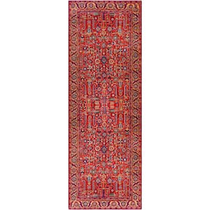 Rawle Red 2 ft. 6 in. x 7 ft. 6 in. Area Rug