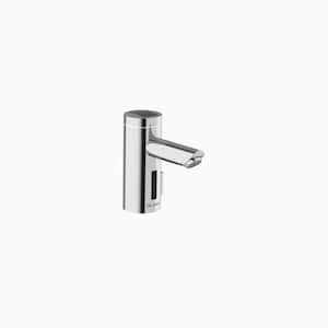 Optima Solar-Powered Deck-Mounted Single Hole Touchless Bathroom Faucet in Polished Chrome