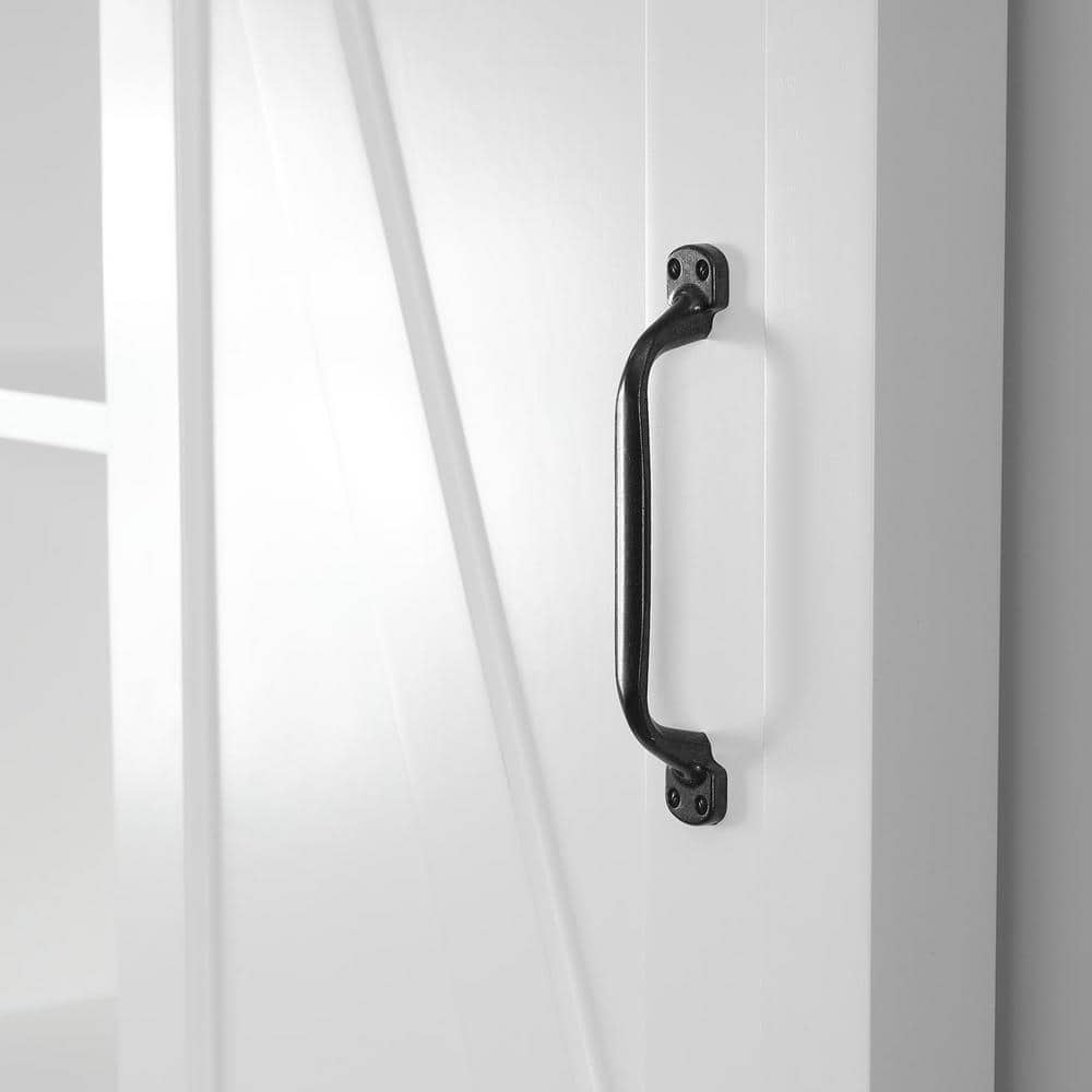 White MDF Over-the-Toilet Space Saver Cabinet with Adjustable Shelving