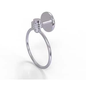 Satellite Orbit One Collection Towel Ring with Dotted Accent in Satin Chrome
