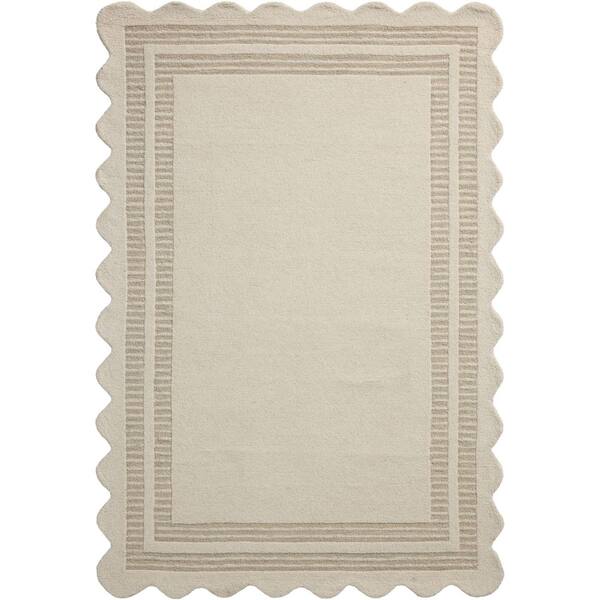 Chris Love Julia Scottie Ivory / Grey 2ft. 3in. x 3ft. 9in. Transitional Runner Rug