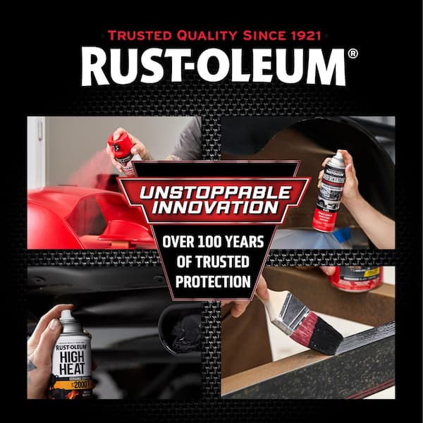 Rust-Oleum Automotive 12 oz. High Heat Flat Black Protective