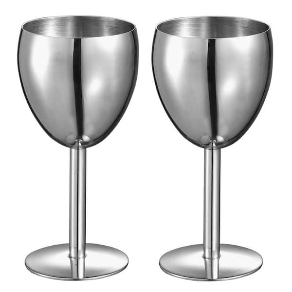 Visol Antoinette Stainless Steel Wine Glass