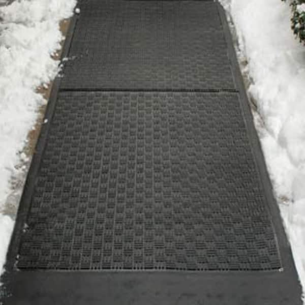 Set of 2 Ice Carpet Mats Walkway Home Safety