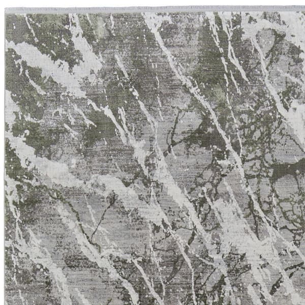 13 ft. x 20 ft. Taupe, Gray Abstract Area Rug
