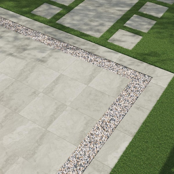 MSI Beton Blanco 2 cm. x 24 in. x 24 in. Matte PorcelainStone Look Paver Tile (2 Pieces/8 sq. ft./Case)